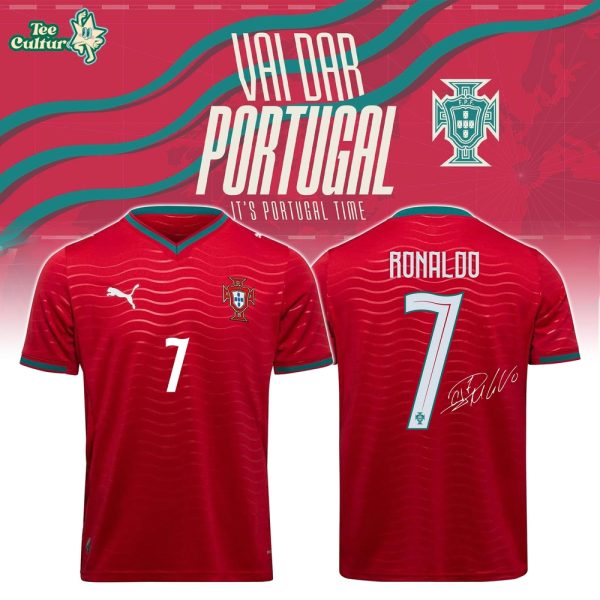 Portugal Soccer Team Special CR7 World Cup 2026 Home Jersey
