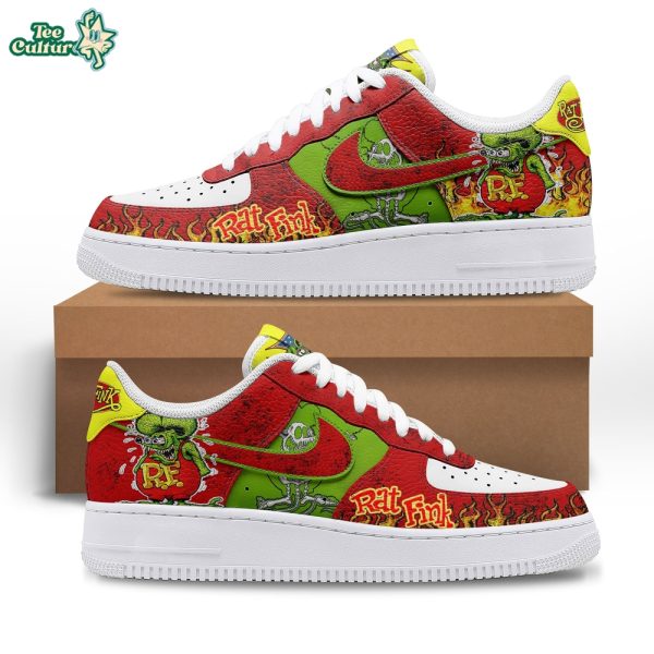 Premium Rat Fink AF1 Shoes 2026 Limited Edition by Teesculture.com