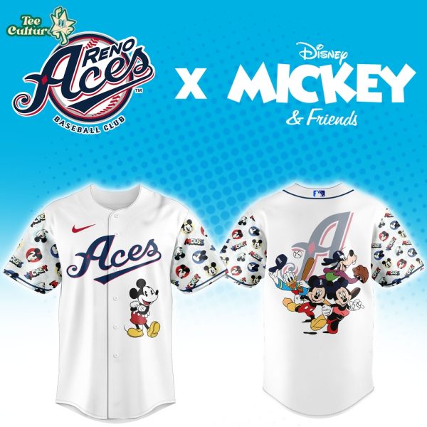 Reno Aces x Mickey Mouse Night Limited Jersey by Teesculture.com