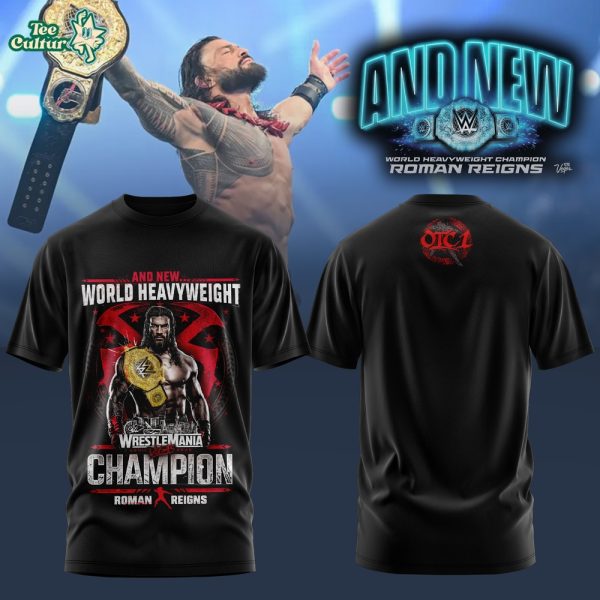 Roman Reigns - World Heavyweight Champion 2026 - Wreslemania 42 Limited T-Shirt