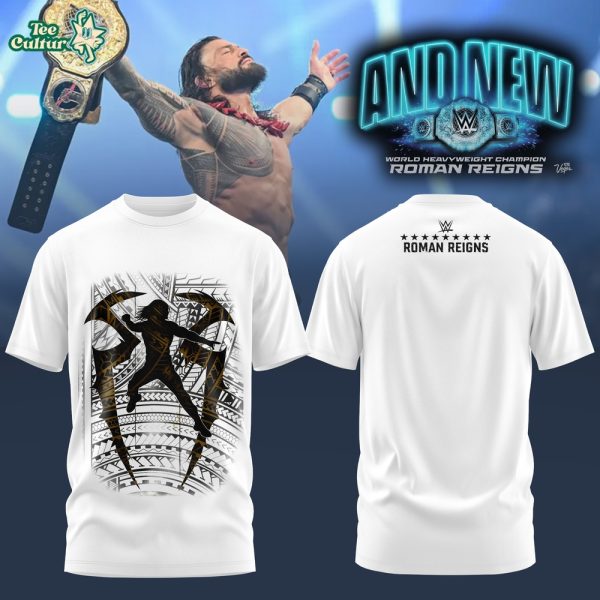 Roman Reigns - World Heavyweight Champion 2026 - Wreslemania 42 Limited T-Shirt Ver3