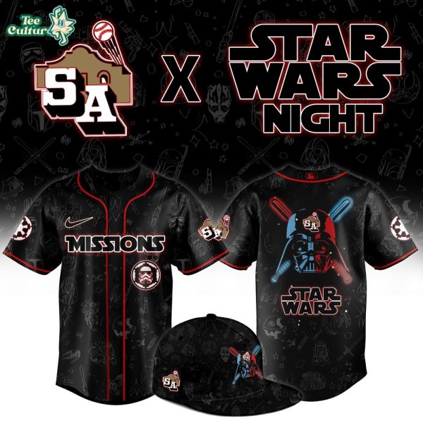San Antonio Missions x Star Wars Night Limited Jersey
