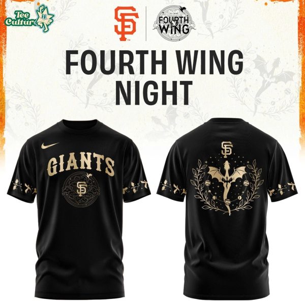 San Francisco Giants Fourth Wings Night Limited Edition Tshirt x Cap x Jogger