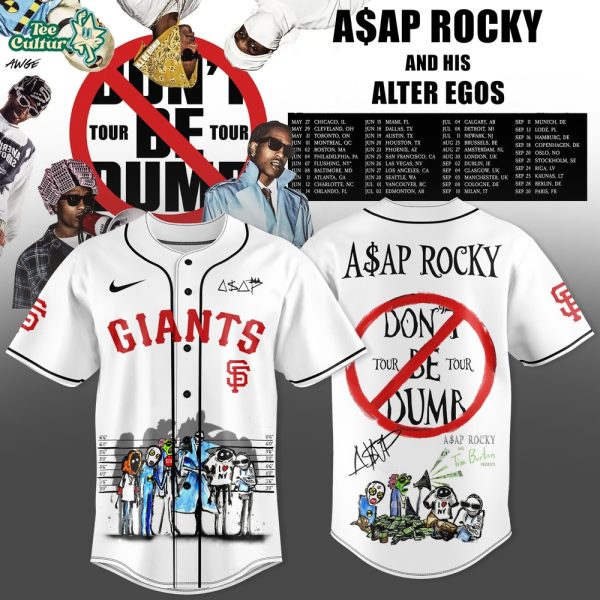 San Francisco Giants MLB x Don’t Be Dumb World Tour 2026 Edition Jersey