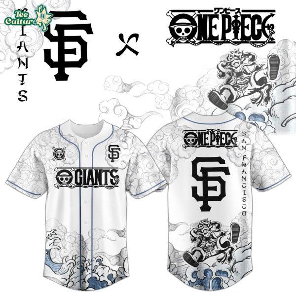 San Francisco Giants x One Piece Jersey 2026 Luffy Gear 5