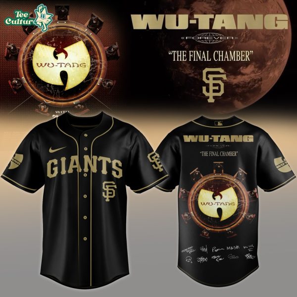 San Francisco Giants x Wu Tang Forever The Final Chamber 2026 Signature Jersey