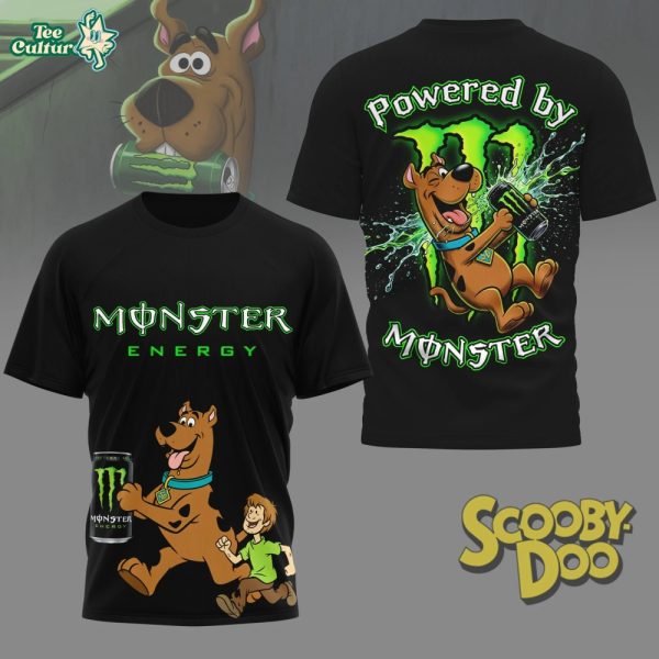 Scooby Doo x Monster Energy 2026 Premium Graphic T-Shirt Limited Edition