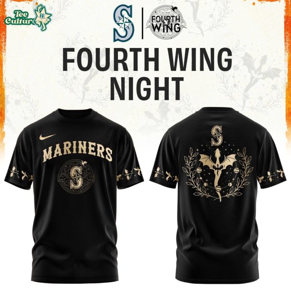 Seattle Mariners Fourth Wing Night Limited Fan T-Shirt | Cap | Jogger