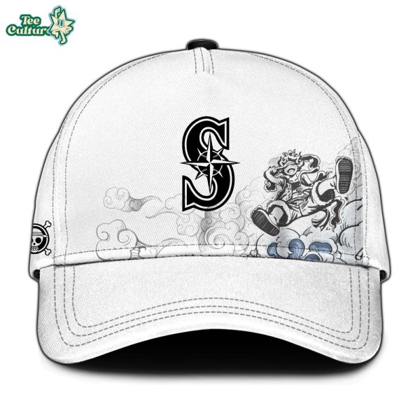 Seattle Mariners x One Piece Jersey 2026 Luffy Gear 5 by Teesculture.com