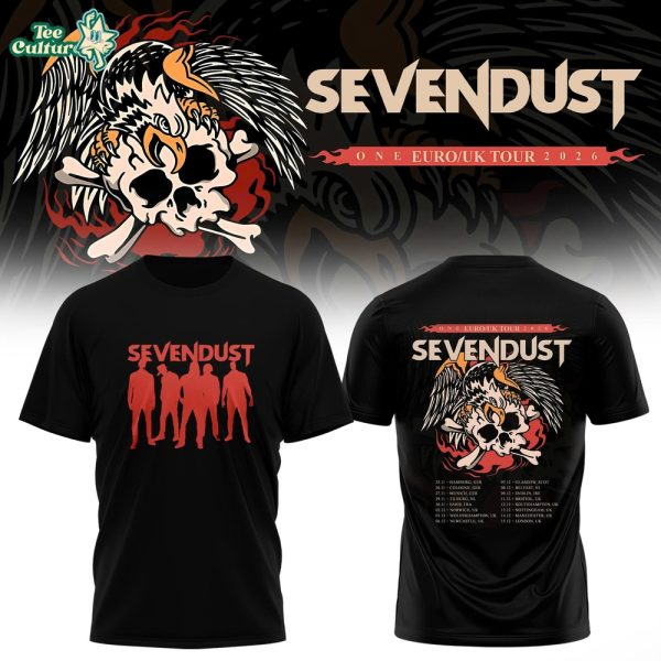 Sevendust Lists Dates For Their 2026 European/UK Tour Tshirt Ver2