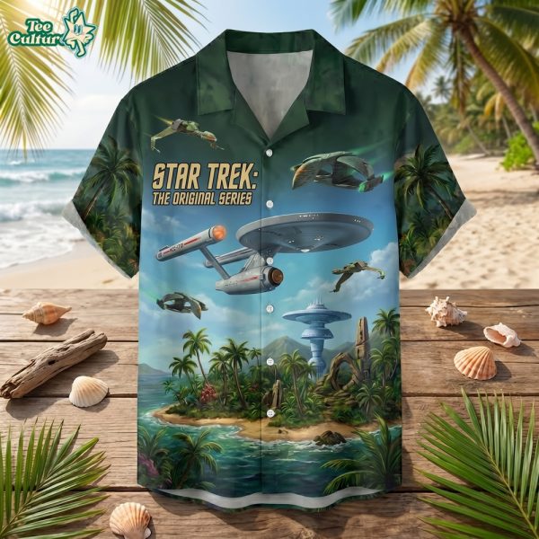 Star Trek Hawaiian Shirt Summer Aloha Shirt For Men Women