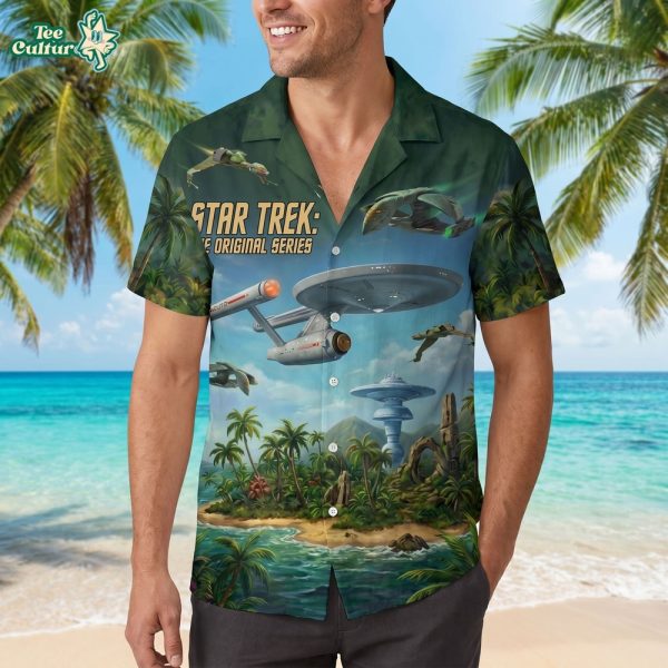 Star Trek Hawaiian Shirt Summer Aloha Shirt For Men Women by Teesculture.com