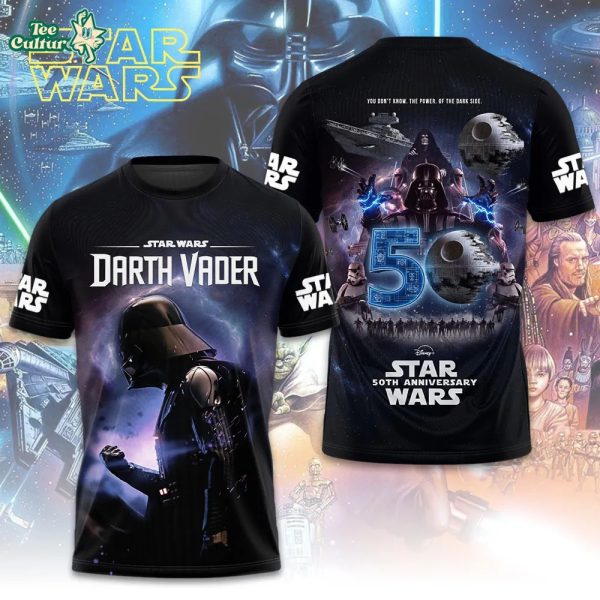 Star Wars 50th Anniversary 2027 3D Tshirt