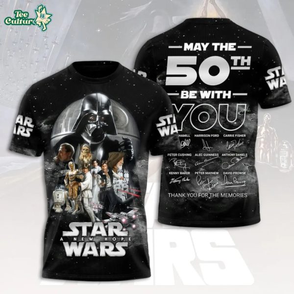 Star Wars 50th Anniversary 3D Tshirt
