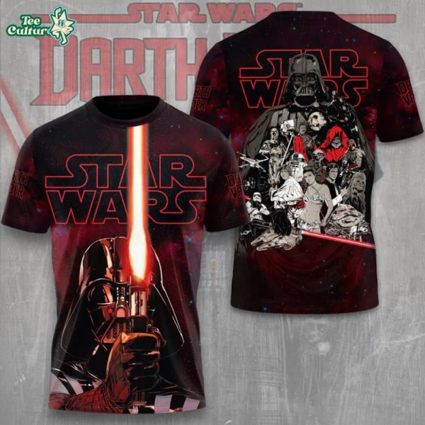 Star Wars Darth Vader 2026 Limited Edition 3D Graphic T-Shirt