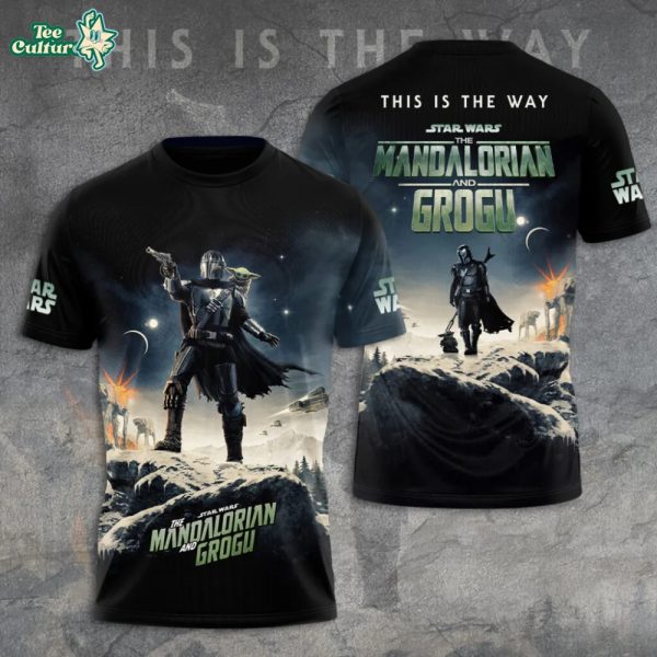 Star Wars: The Mandalorian and Grogu This Is the Way 3D T-Shirt