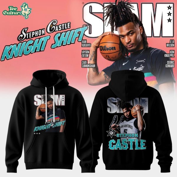 Stephon Castle “Night Shift” Hoodie – San Antonio Rising Star