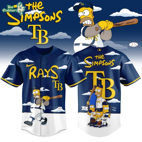 Tampa Bay Rays x The Simpsons 2026 Limited Edition Baseball Jersey