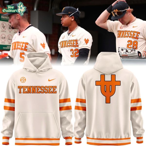 Tennessee Volunteers Baseball Throwback Uniform Hoodie - Limited Edition