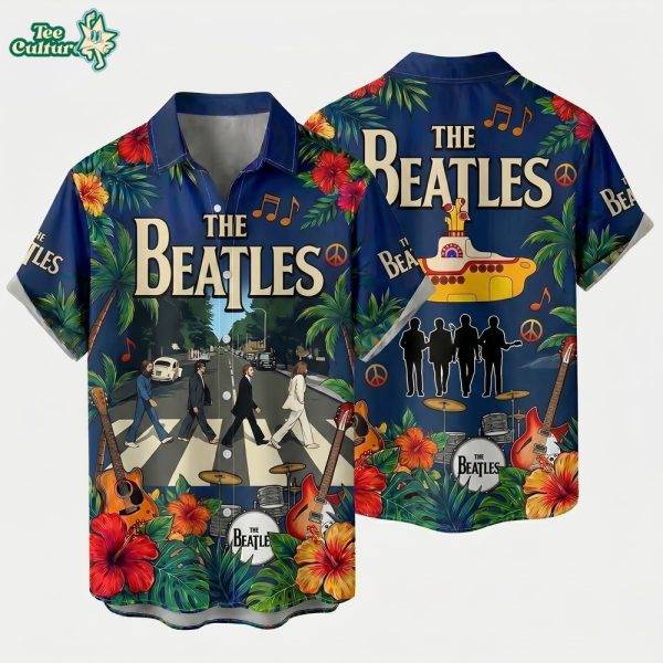 The Beatles Abbey Road Hawaiian Shirt