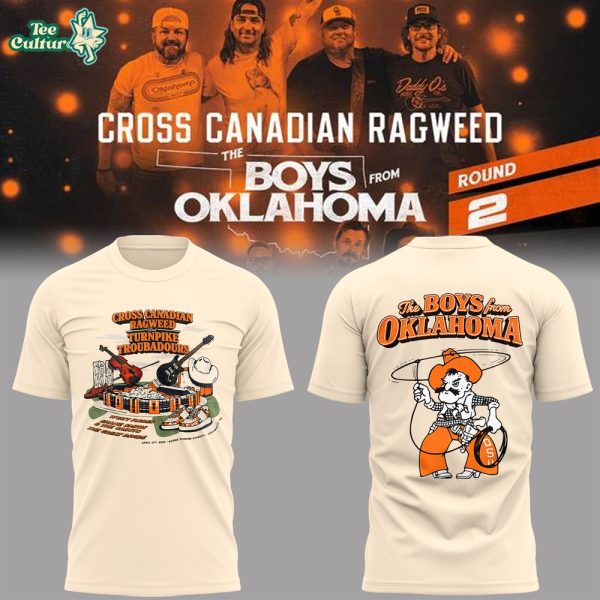 The Boys From Oklahoma Cross Canadian Ragweed 2026 Shirt Limited Edition