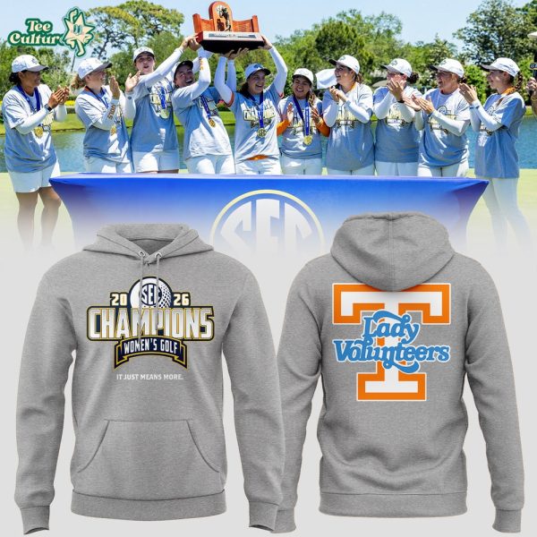 The First Time Tennessee Women’s Golf SEC Champions ⛳🏆Hoodie