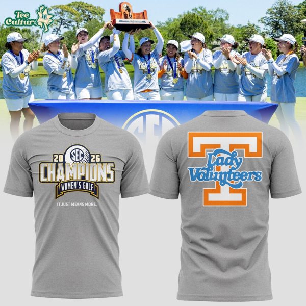 The First Time Tennessee Women’s Golf SEC Champions ⛳🏆 Shirt