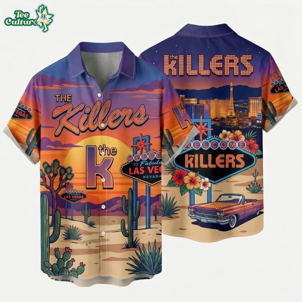The Killers Las Vegas Hawaiian Shirt