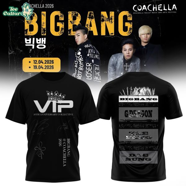 The Kings BIGBANG Return Coachella 2026 Limited T-shirt