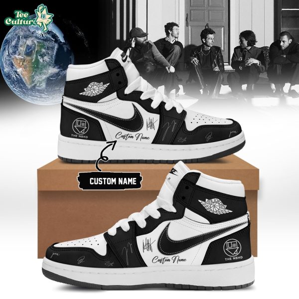 The Neighbourhood The World Tour Signed Black Air Jordan 1 Shoes