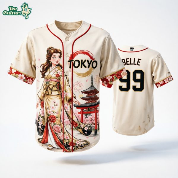 Tokyo Princess Belle #99 Anime Inspired Baseball Jersey