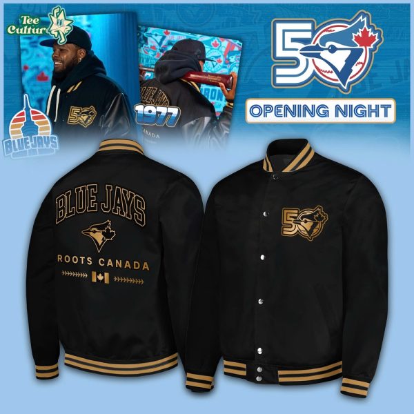 Toronto Blue Jays 50th Season Limited Edition Bomber Jacket