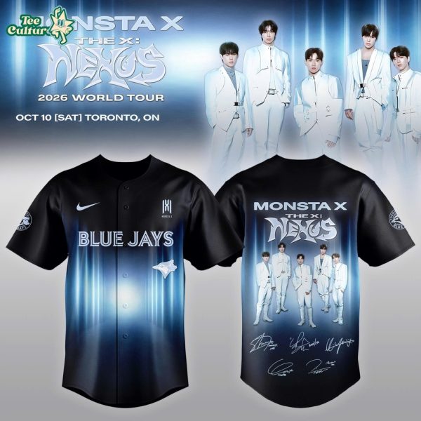 Toronto Blue Jays x MONSTA X 2026 World Tour Limited Jersey