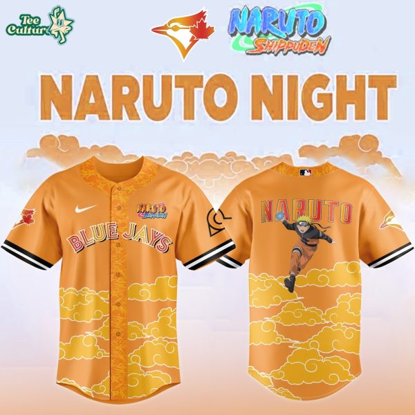 Toronto Blue Jays x Naruto Night 2026 Limited Edition Anime Baseball Jersey Version 2