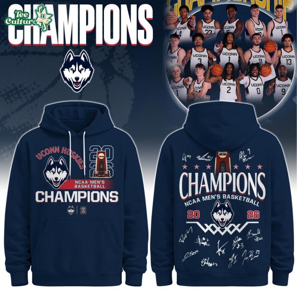 UCONN Special NCAA Basketball Champions 2026 Limited Edition Hoodie
