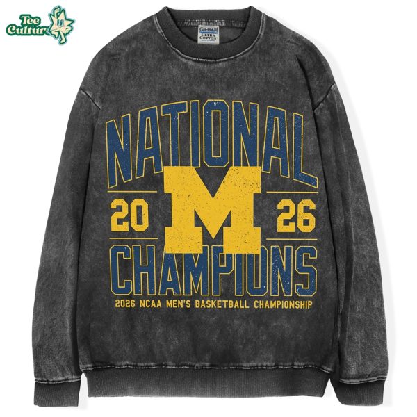 Vintage Michigan NCAA 2026 Champions Sweatshirt