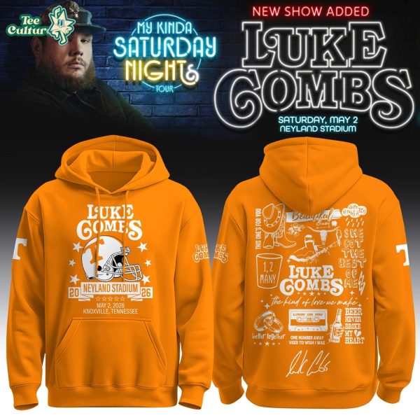 Vols x Luke Combs ”My Kinda Saturday Night Tour 2026” Limited Edition Hoodie