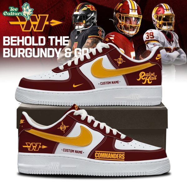 Washington Commanders Franchise Focus Club Fleece AF1 Sneaker