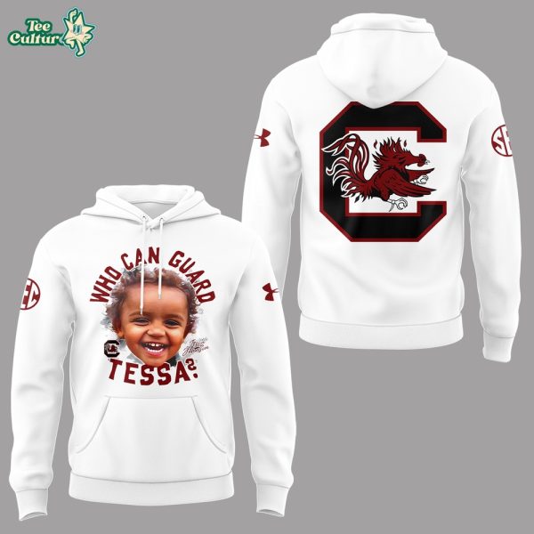 Who Can Guard Tessa 2026 Limited Edition Graphic Hoodie by Teesculture.com
