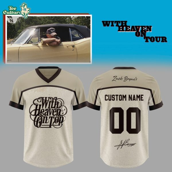 Zach Bryan With Heaven On Tour 2026 Exclusive Merch Collection