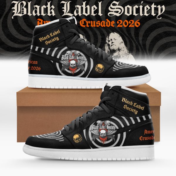 Black Label Society - “American Crusade” Tour AJ1 Shoes