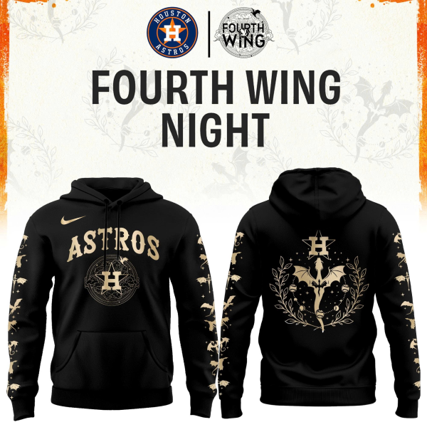 Houston Astros Fourth Wing Night Exclusive Hoodie | Cap | Jogger