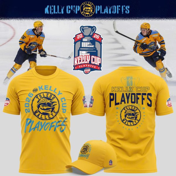 Toledo Walleye 2026 Kelly Cup Playoffs T-Shirt