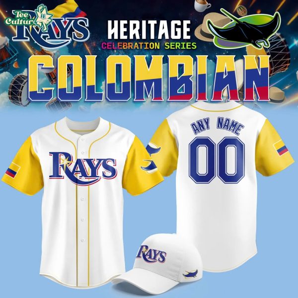 2025 Tampa Bay Rays Colombian Heritage Night Jersey