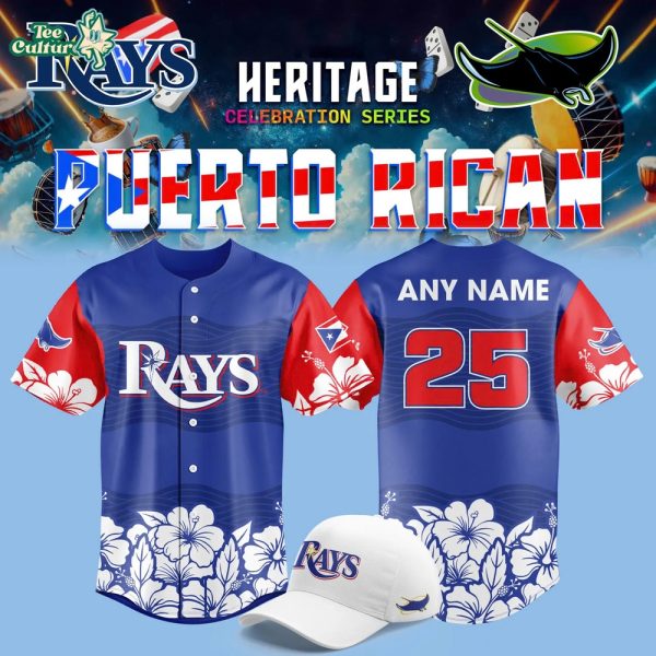 2025 Tampa Bay Rays Puerto Rican Heritage Night Jersey