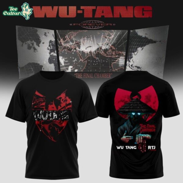 3D All Over Printed Wu-Tang Clan “Forever - The Final Chamber” Limited Edition Tshirt