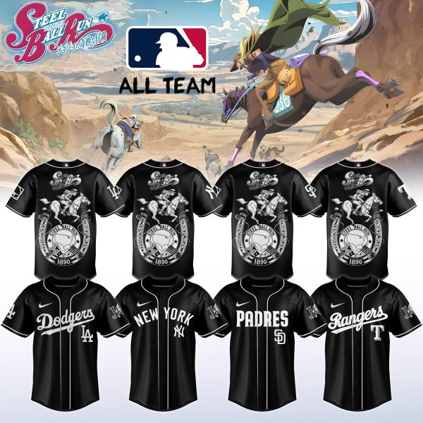 MLB ALL TEAMS x Steel Ball Run Limited Jersey V5