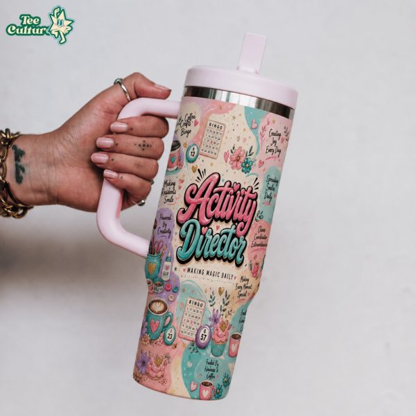 Activity Directors Gifts Tumbler 40oz by Teesculture.com