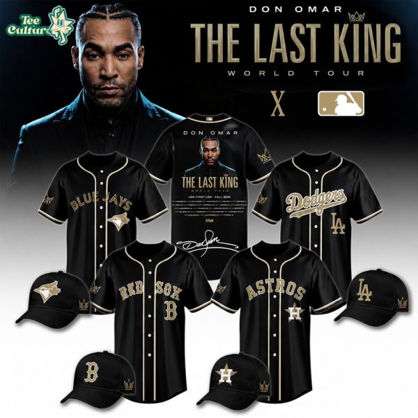 All MLB Team x LAST KING WORLD TOUR 2026 Jersey Limited Edition