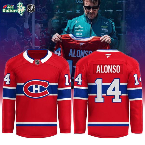 Alonso x Montreal Canadiens 2026 Jersey Limited Edition